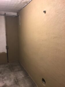 Nach der Kellersanierung im Altbau