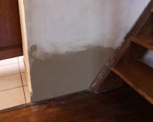 Klein Kellersanierung im Altbau, nach der Mauerentfeuchtung