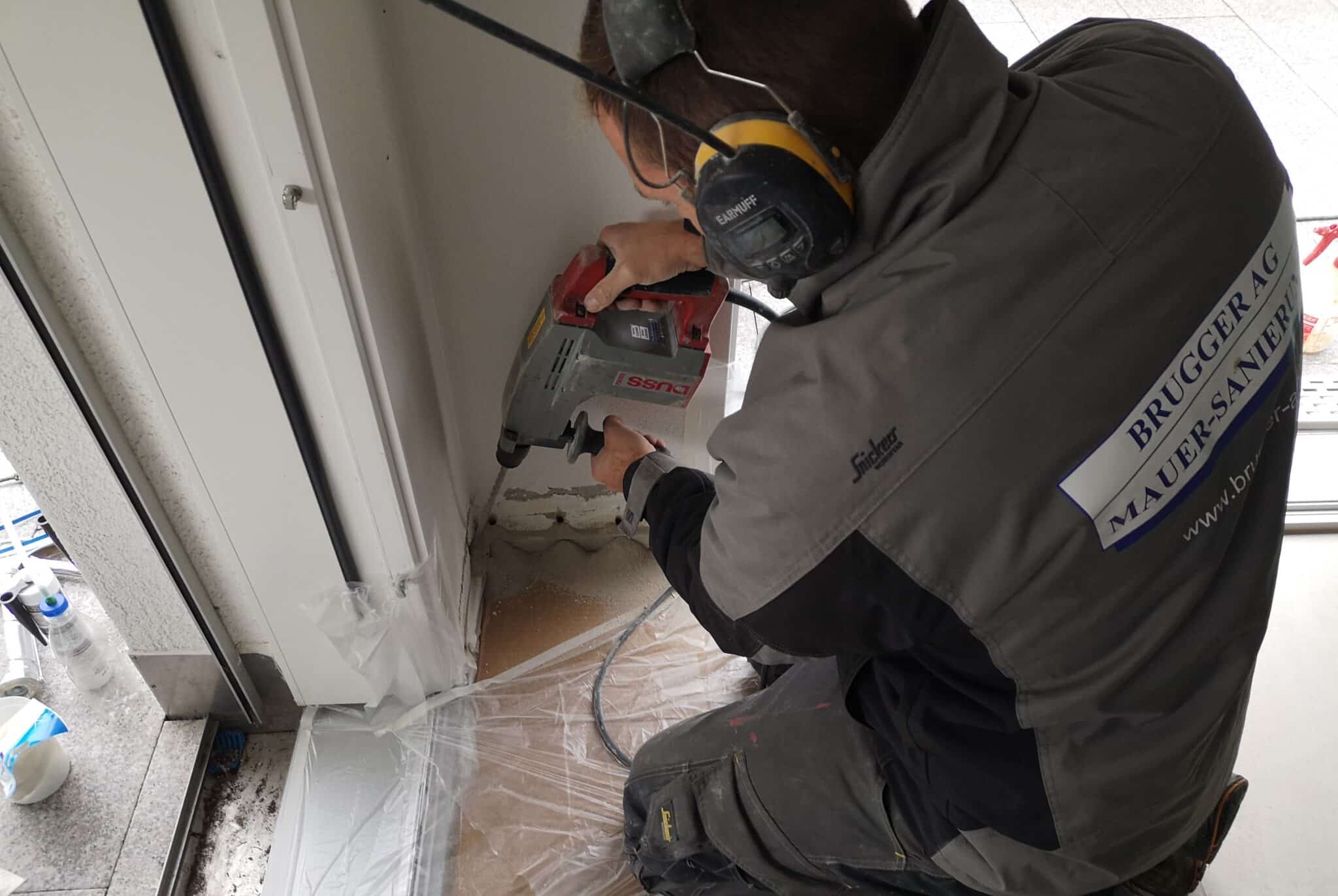 Injektionen im Mauerwerk