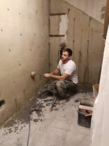 Arbeit Kellersanierung Echte Entfeuchtung