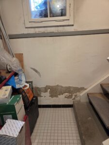 Horizontalsperre verhindert das aufsteigen von Feuchtigkeit