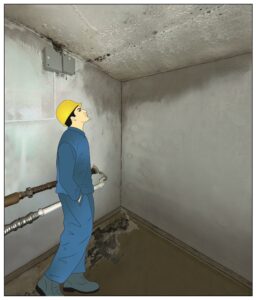 Kondensfeuchte entsteht dagegen, wenn warme, feuchte Innenluft auf kältere Oberflächen trifft