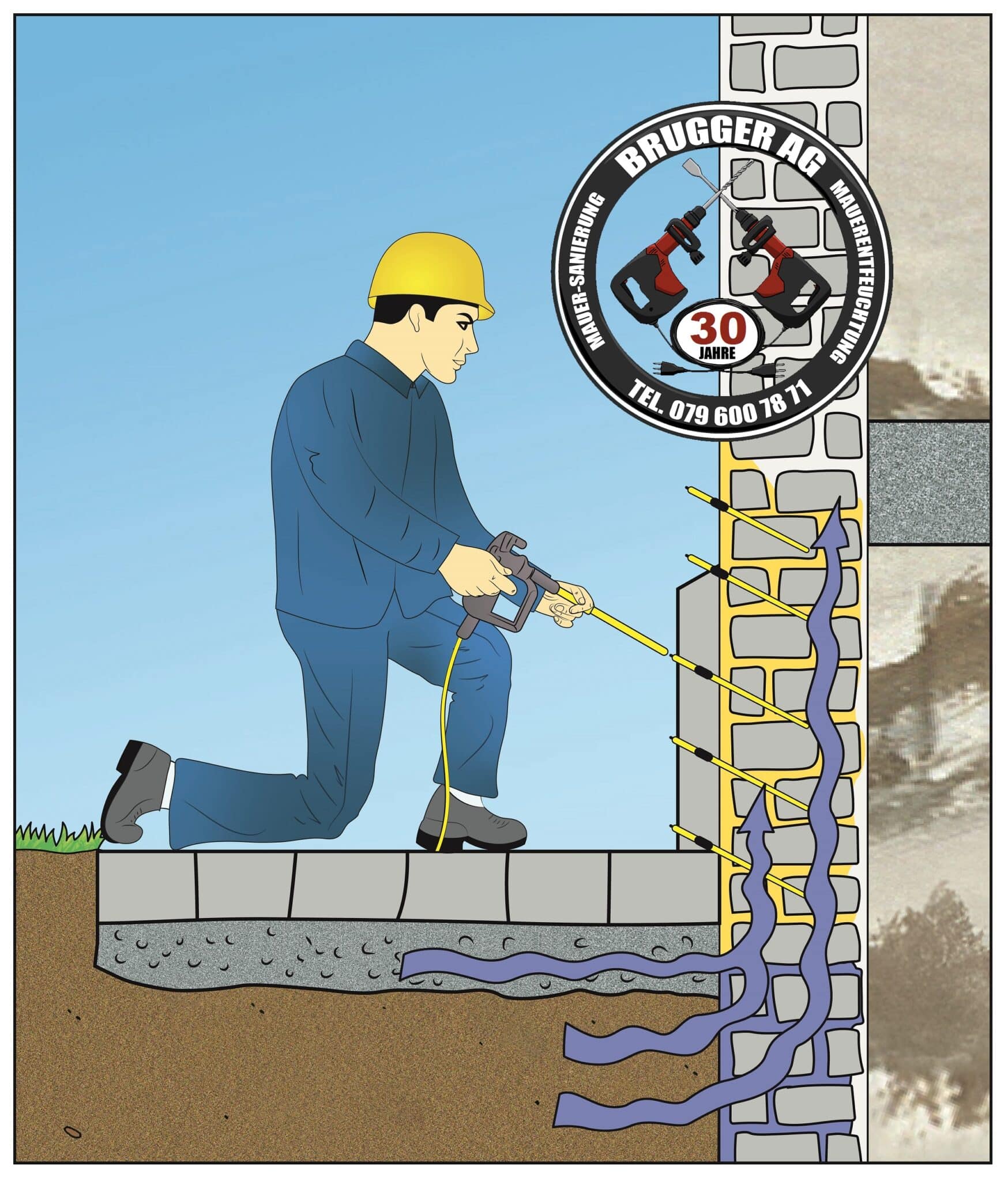 Bautenschutz Sockel-Sanierung – Nachhaltiger Schutz für Gebäude und Mauerwerk