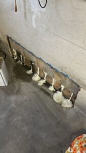 Arbeitsfugenabdichtung Bodenplatte Übergang Wand