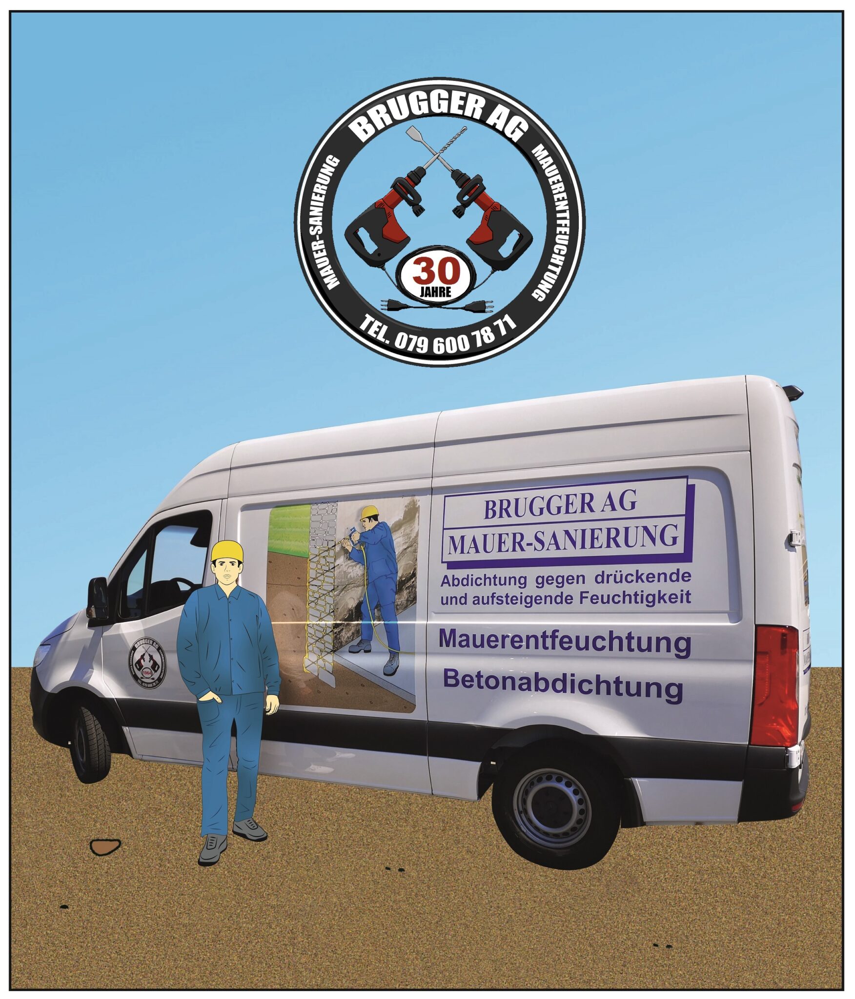 Bautenschutz Brugger AG Mauer-Sanierung und Mauerentfeuchtung