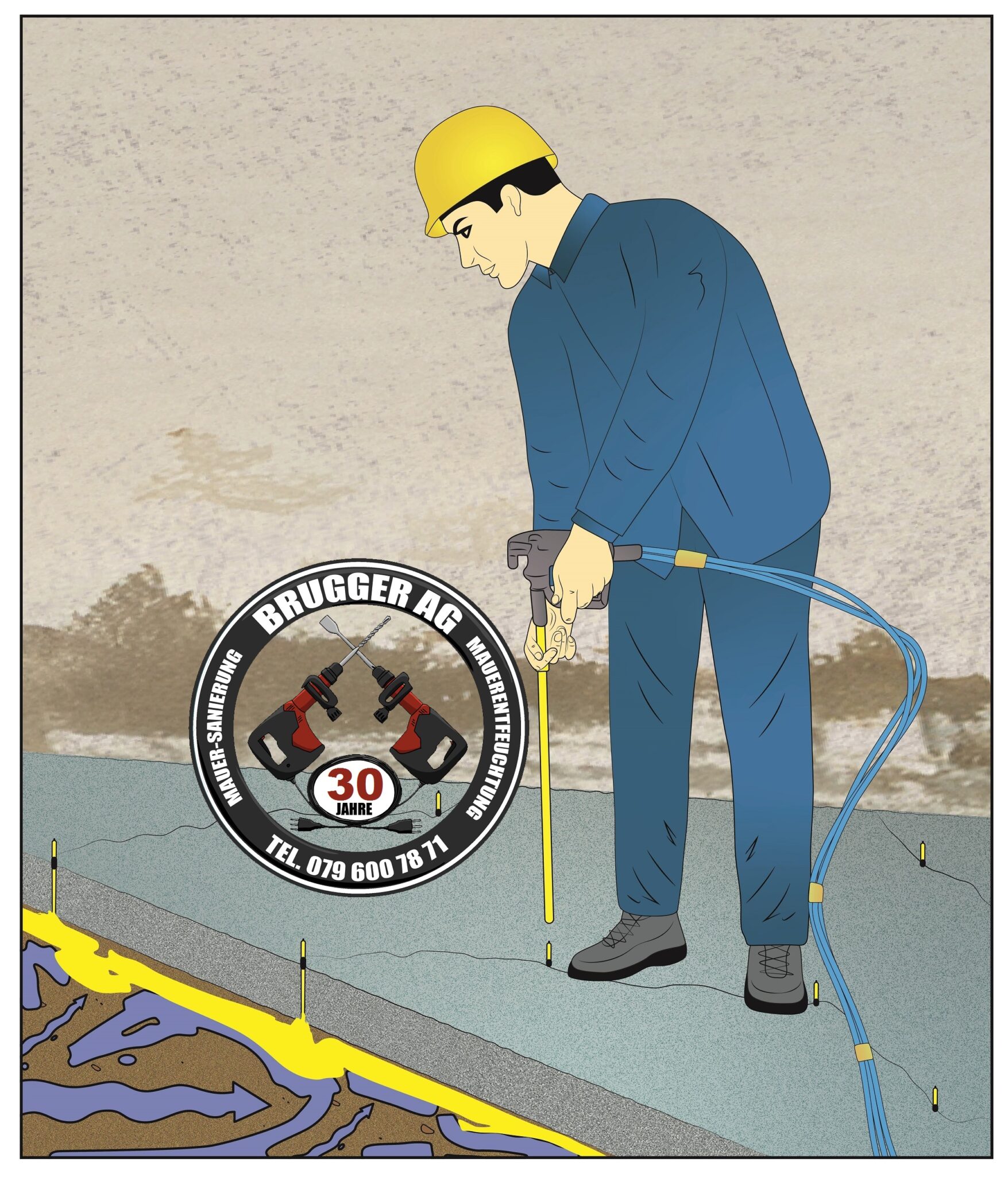 Drückendes Wasser Bodenfeuchte Abdichtungsarten