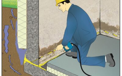 Arbeitsfuge Boden Wand Abdichtung vom Profi