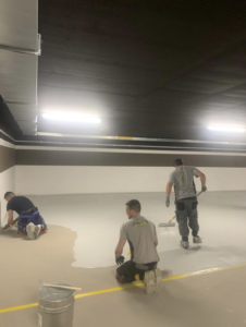 Eine fachgerecht aufgebrachte Beschichtung schützt den Konstruktionsbeton vor eindringenden Chloriden