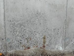 Schlechte Betonqualität oder Ausführung