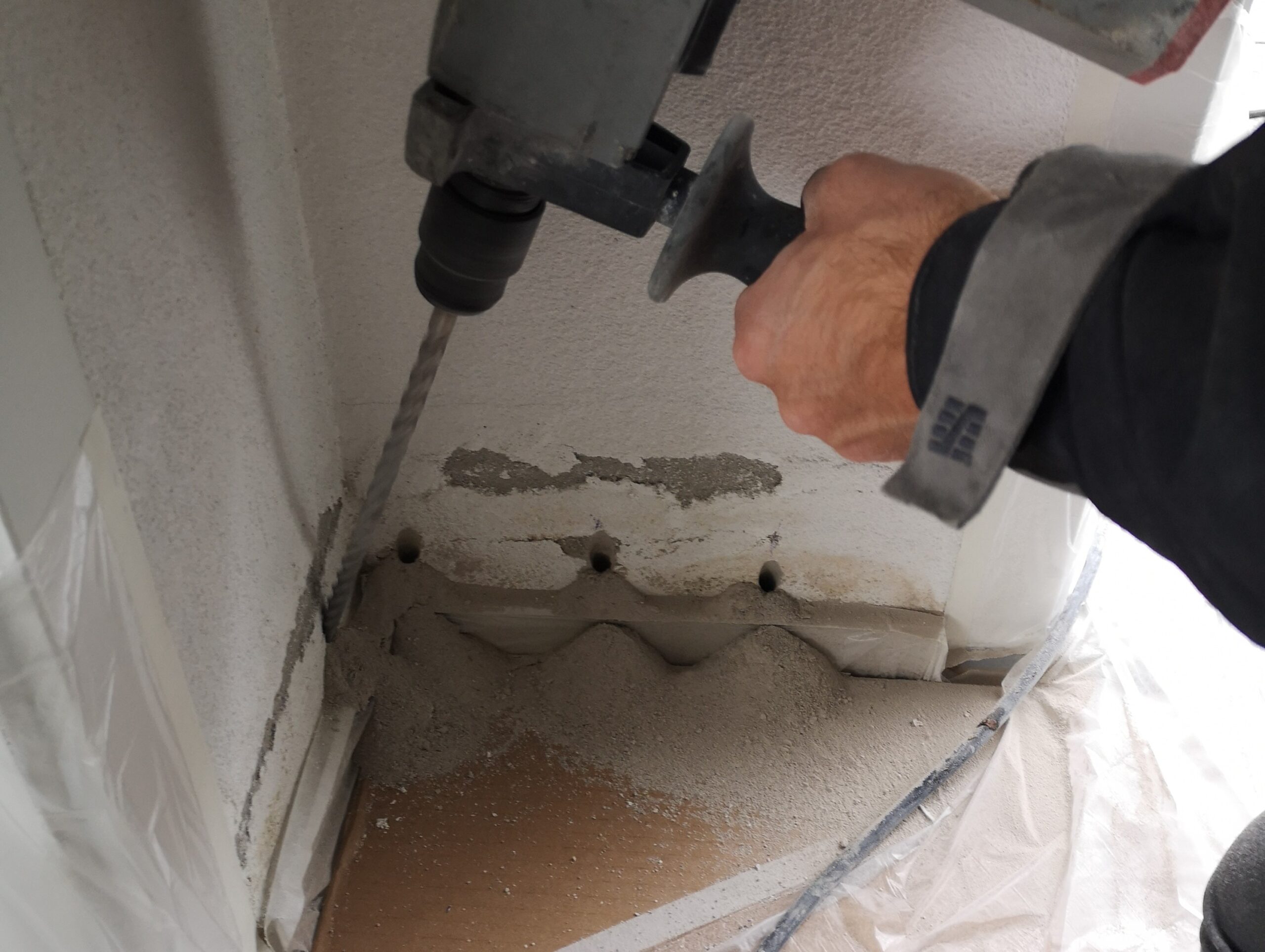 Acrylatgel Injektion Mauerabdichtung