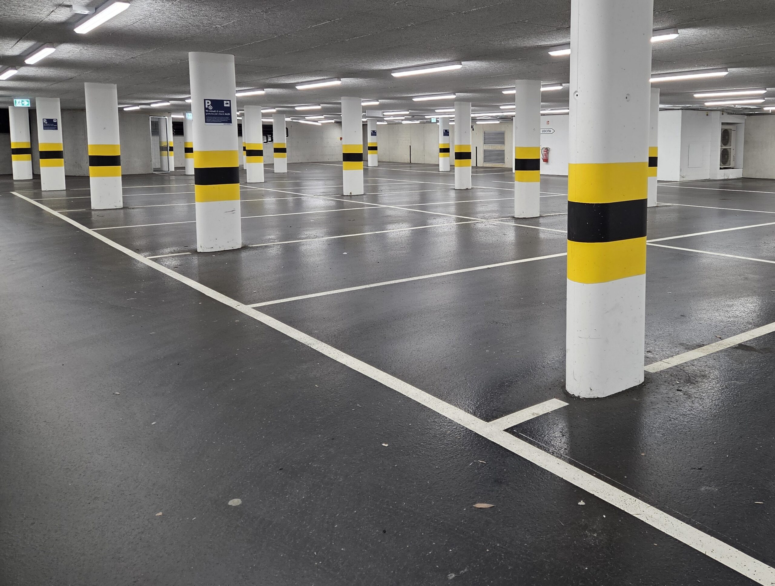 Betonbeschichtung Tiefgarage: