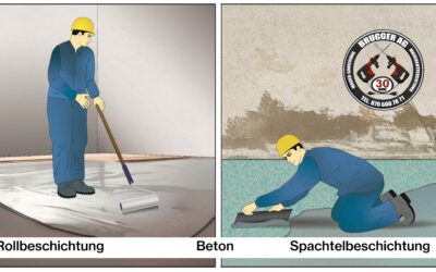 Spachtelbeschichtung Rollbeschichtung Beton: 3 Vorteile für deinen Boden