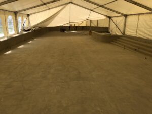 Schutz vor Witterungseinflüsse auch bei der Applikation