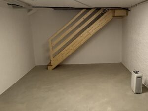 Keller als Wohnraum nutzen, nachher