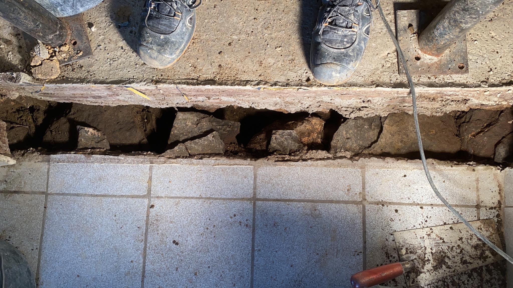 Beton statt Fliesen Bodenlösung