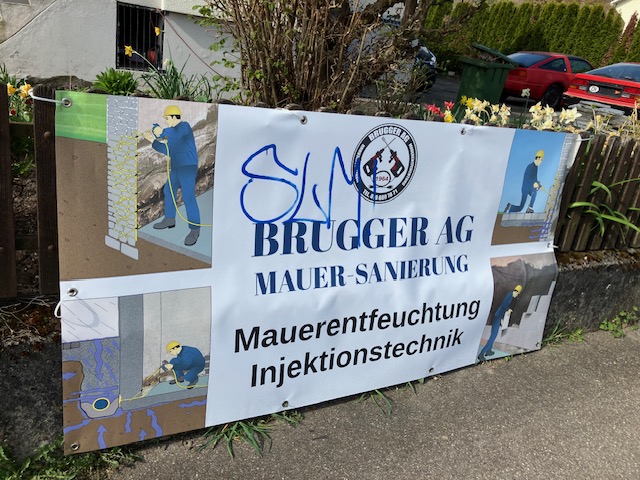 Graffiti Sichtbeton schonend entfernen